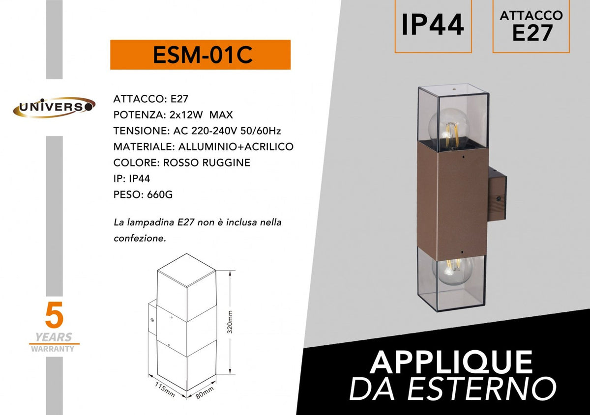 Applique da esterno – ESM-01C