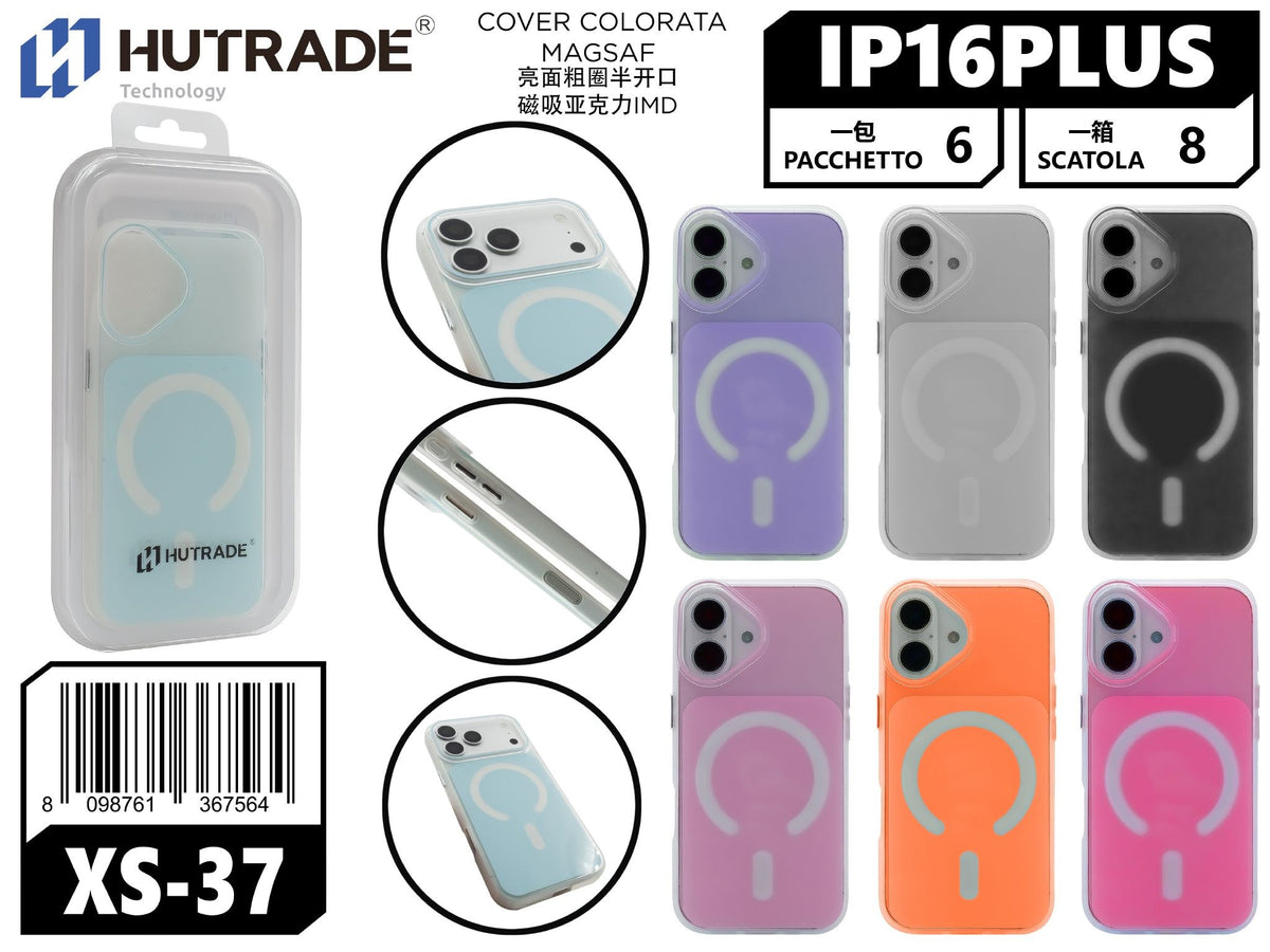 XS-37 COVER COLORATA MAGSAFE IP16 PLUS