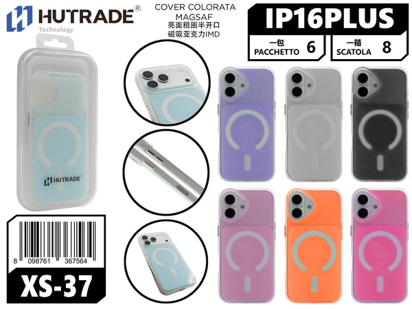 XS-37 COVER COLORATA MAGSAFE IP16 PLUS