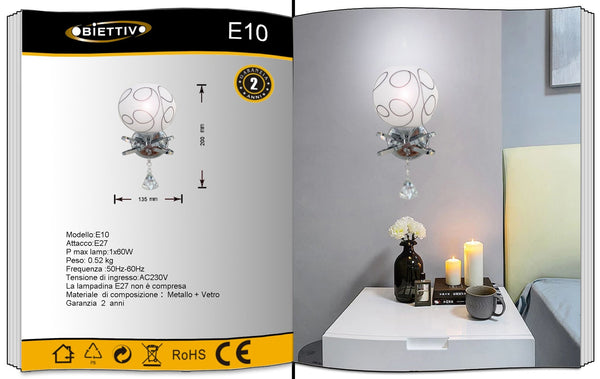 Applique Da Muro Universo – E10