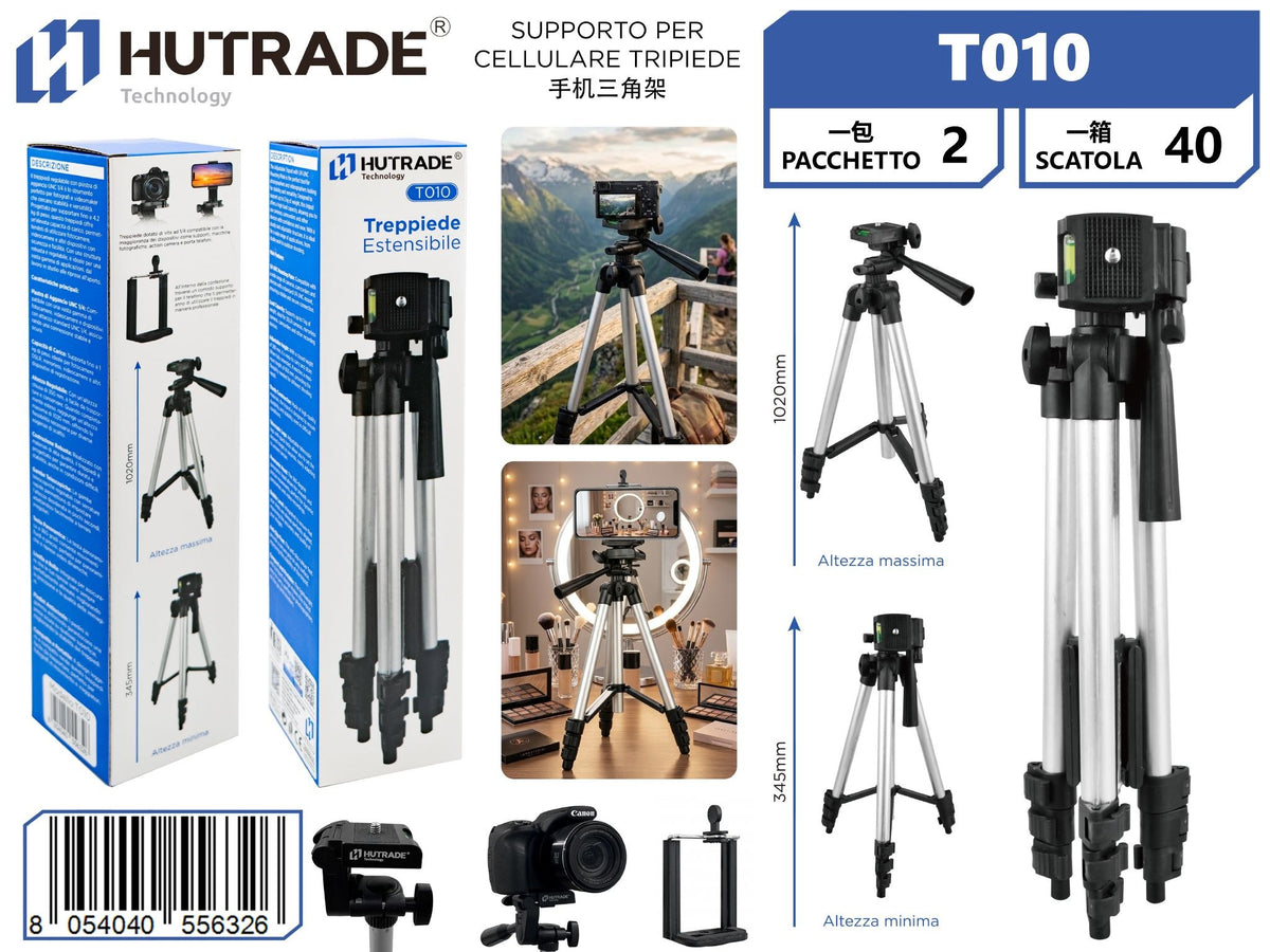 SUPPORTO PER CELLULARE TRIPIEDE – T010