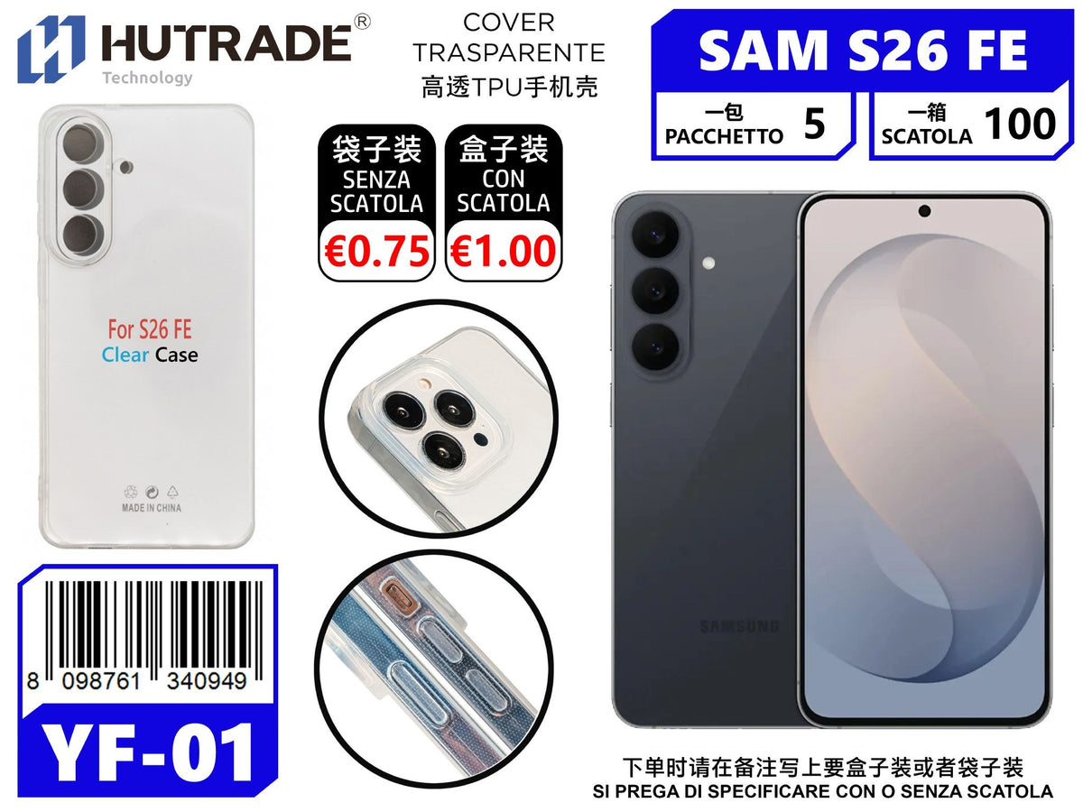 COVER TRASPARENTE SAM S26FE – YF01 012048