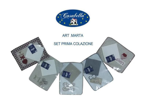 Set di tovagliette MARTA