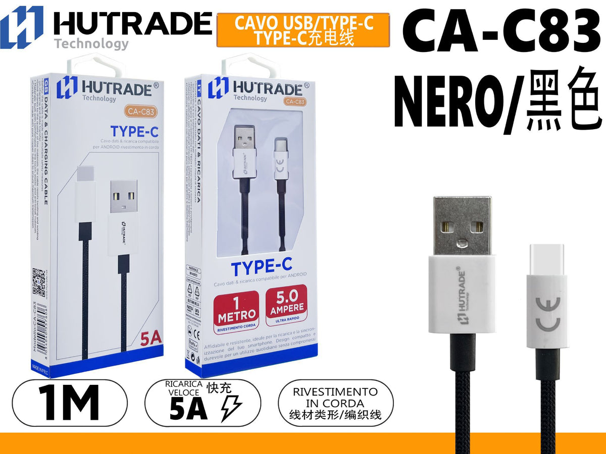 CA-C83 CAVO TYPE-C 1 METRO 5A