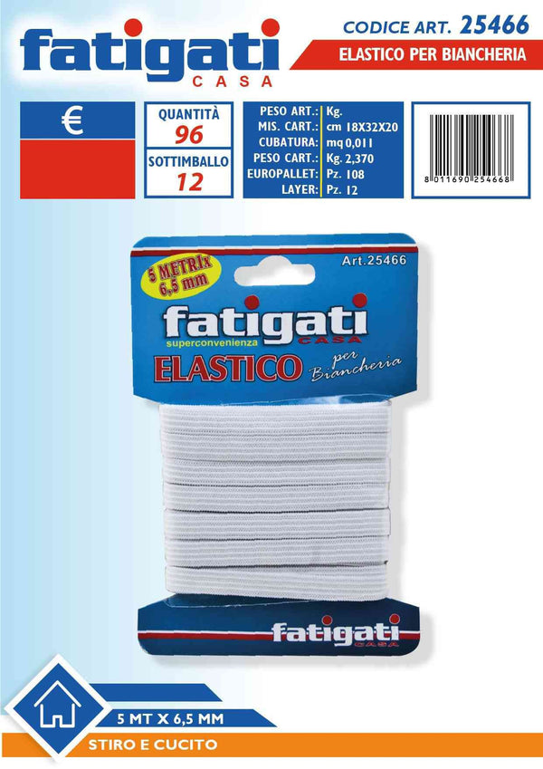Elastico per cucito – 015070