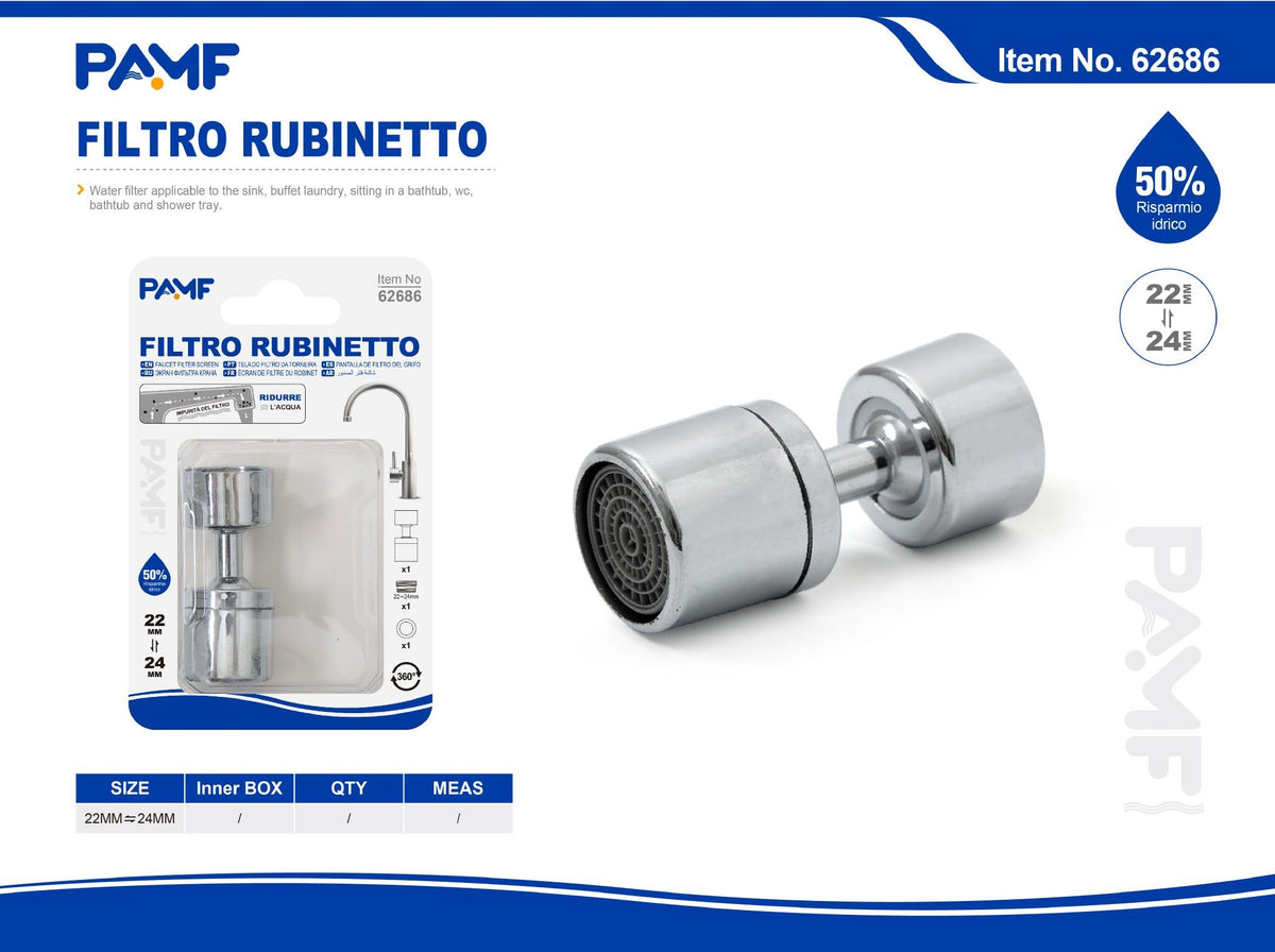 Filtri idraulici 24MM – art. 62686