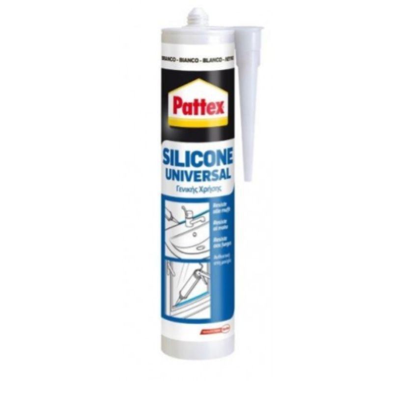 Silicon 5 silicone acetico bianco ml.280 pattex