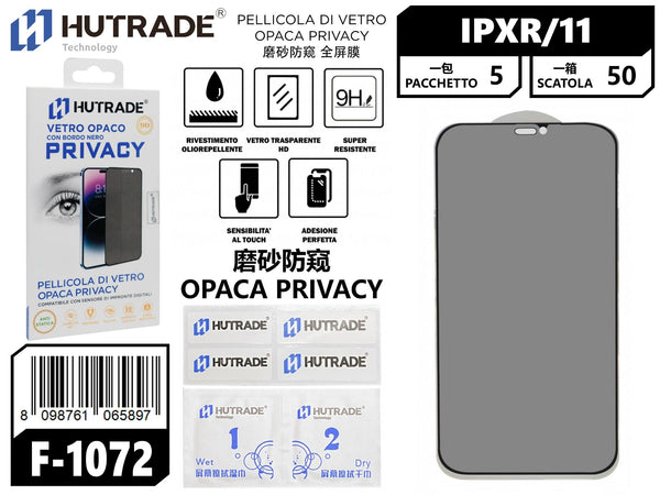 PELLICOLA DI VETRO OPACA PRIVACY IPXR/11 – F1072 548001