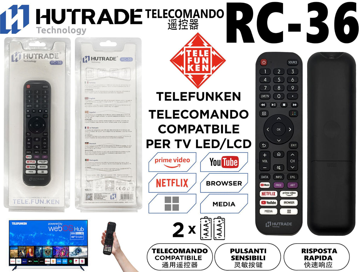 Telecomando universale RC36
