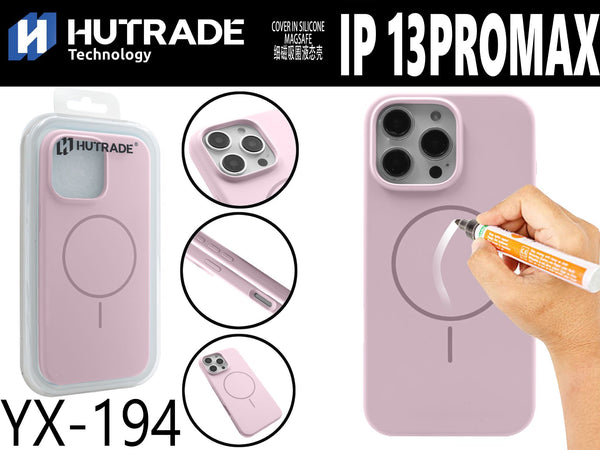 YX-194 COVER COLORATA MAGSAFE IP13 PRO MAX ROSA