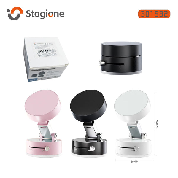 Supporto magnetico pieghevole con base a leva per telefono