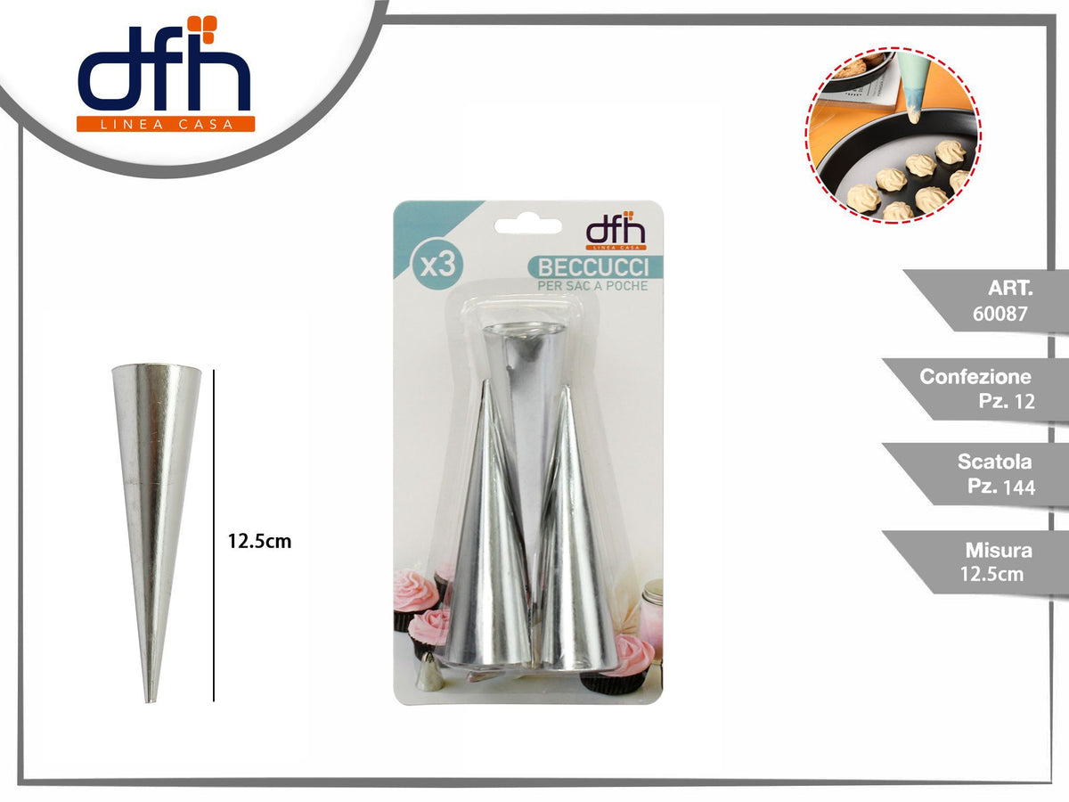 BECCUCCI PER DOLCI 3 pz