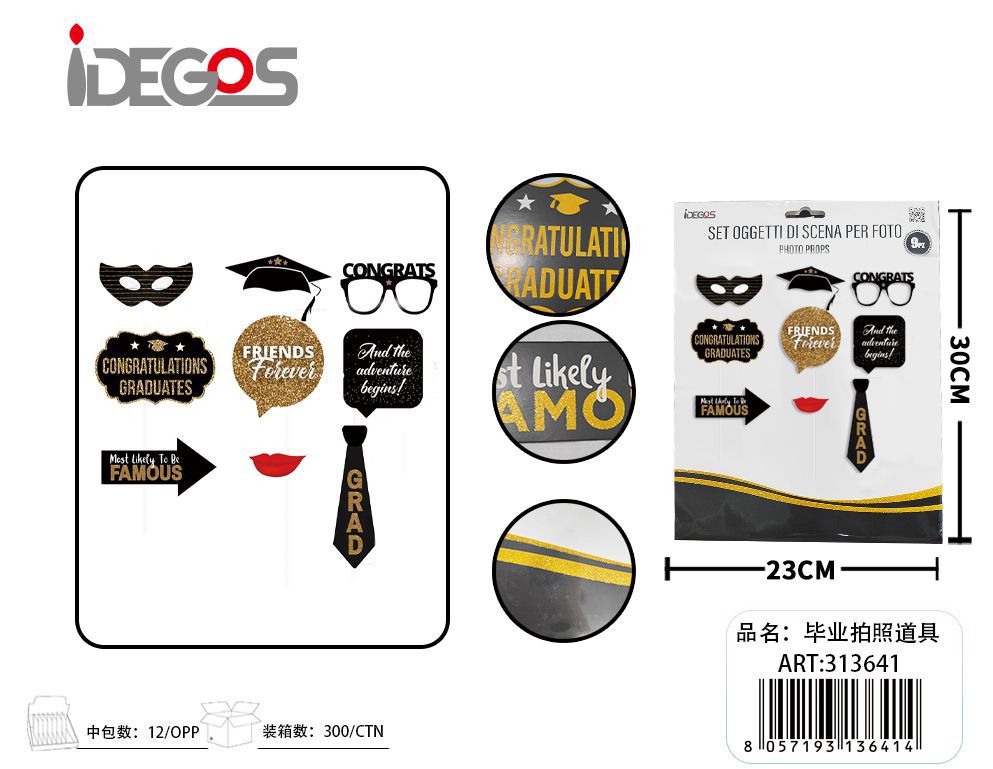 Accessori per selfie, 9 pezzi