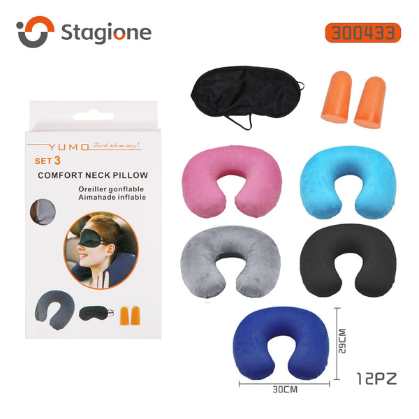 Set da viaggio con cuscino YM3031
