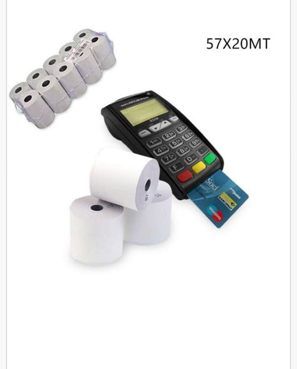 Rotoli termici per pos mm57 × 34dm