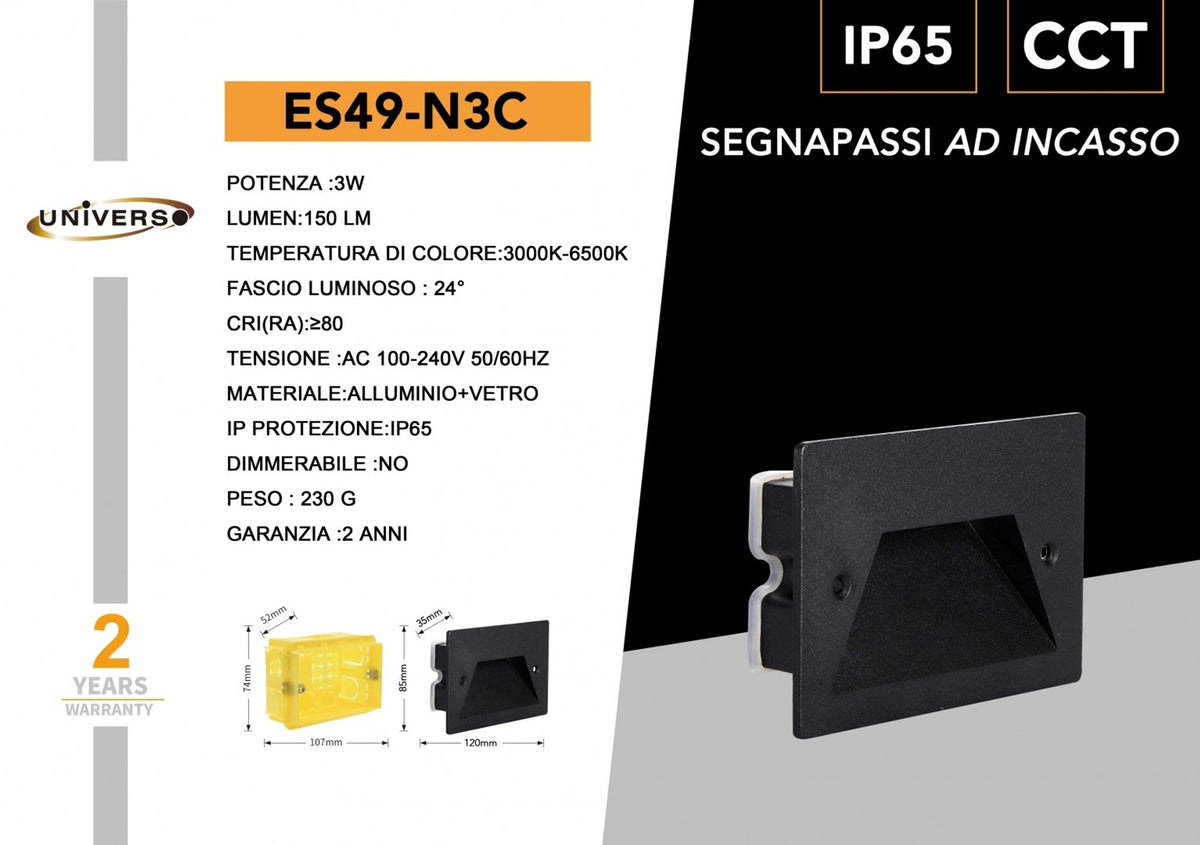 Luce da giardino e da percorso – ES49-N3C