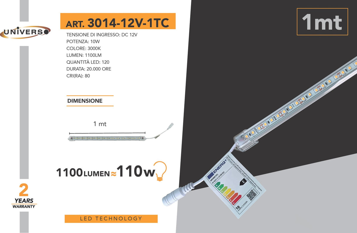 Striscia LED – 3014-12V-1TC / 3014-12V-1TN