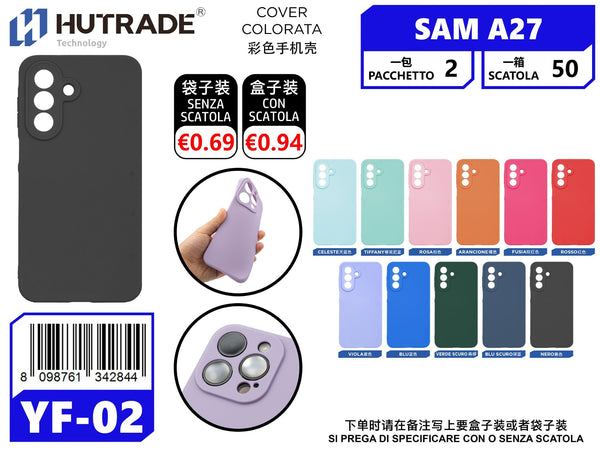 COVER COLORATA TPU SAM A27 – YF02 007012