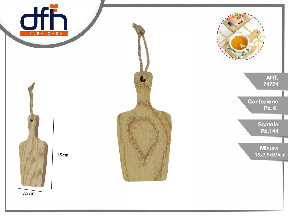 SOTTOPENTOLA CON MANICO 7.5 × 15 × 0.9 cm