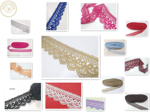 Pizzo e merletto · PIZZO MACRAME MAG607-5