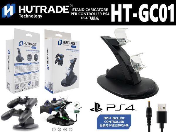 HT-GC01 STAND CARICATORE PER CONTROLLER PS4