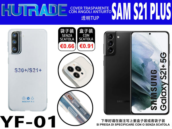 COVER TRASPARENTE S21 PLUS/S30 PLUS – YF01 011532