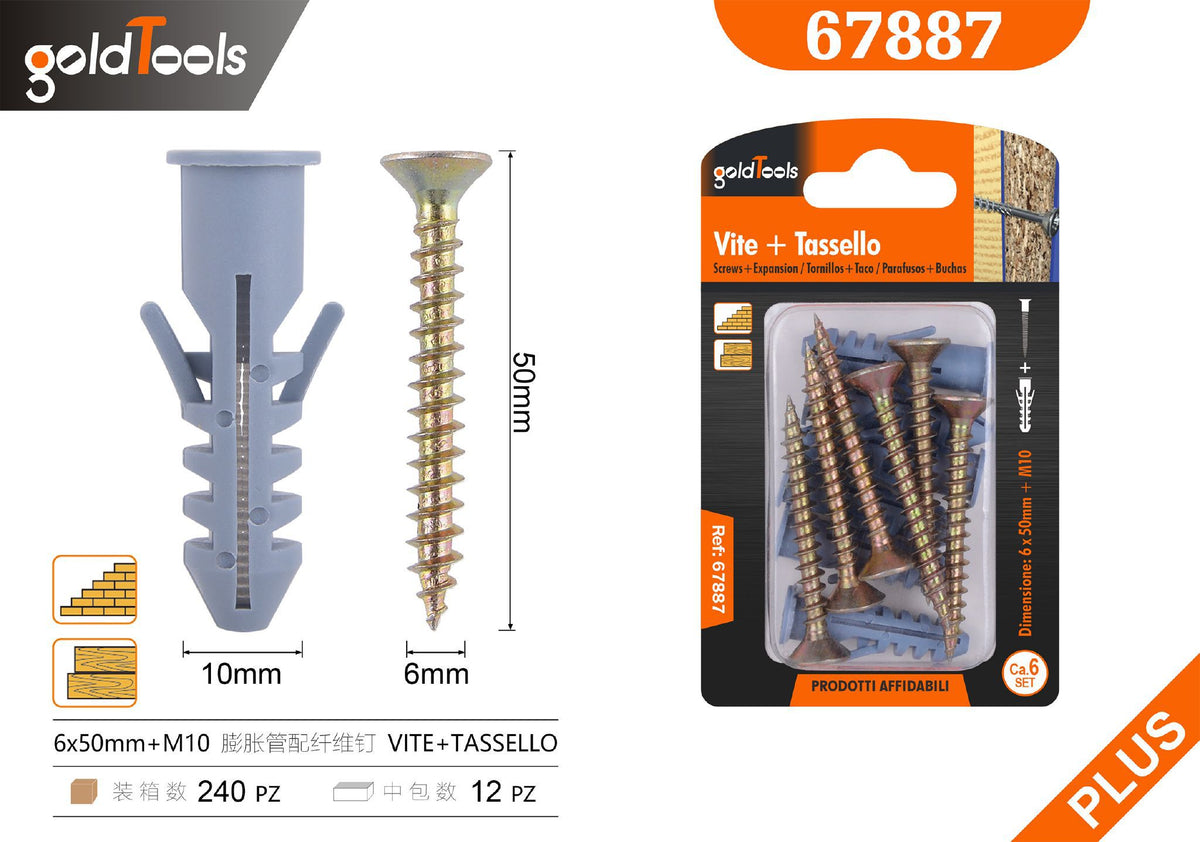 Viti con tasselli – art. 67887