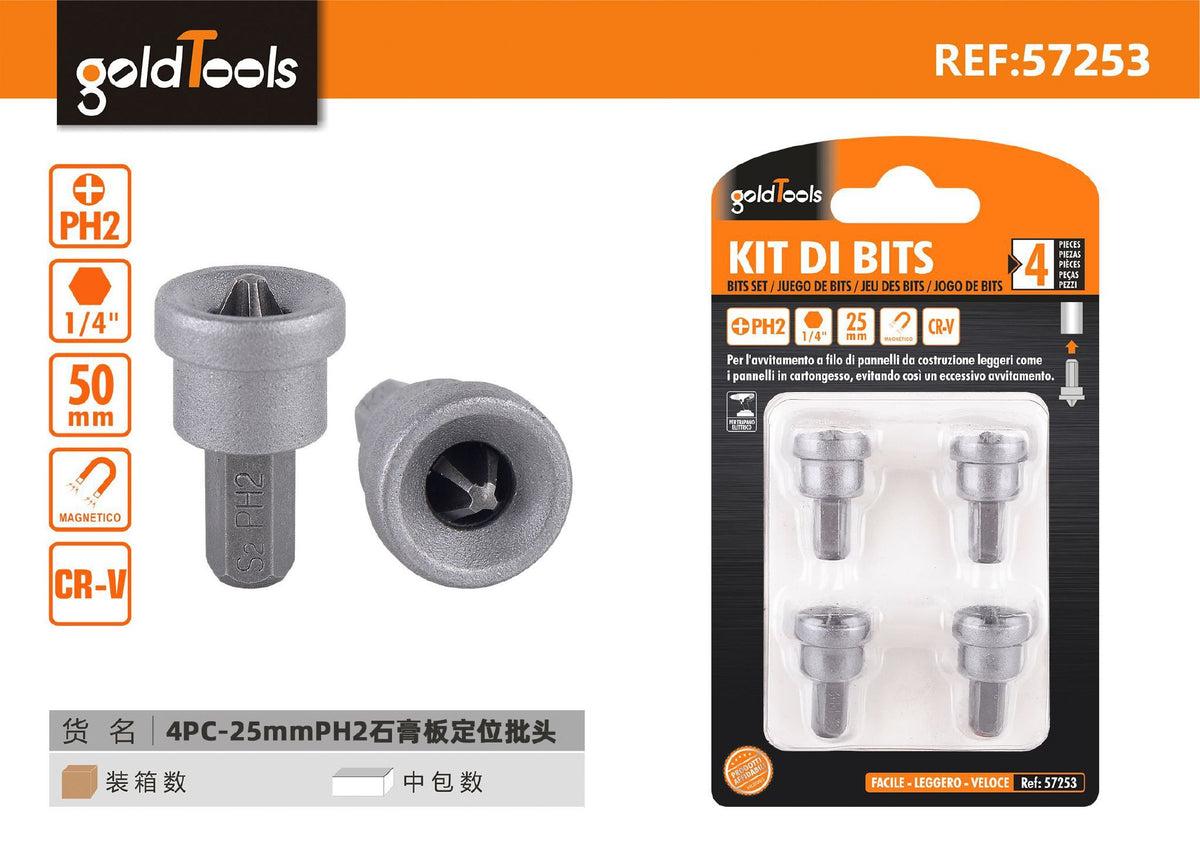 Inserti di avvitatura 25mm – art. 57253