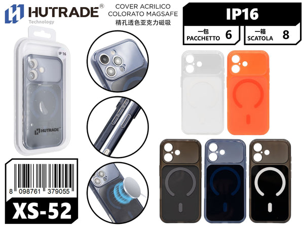 XS-52 COVER ACRILICO COLORATO MAGSAFE IP16