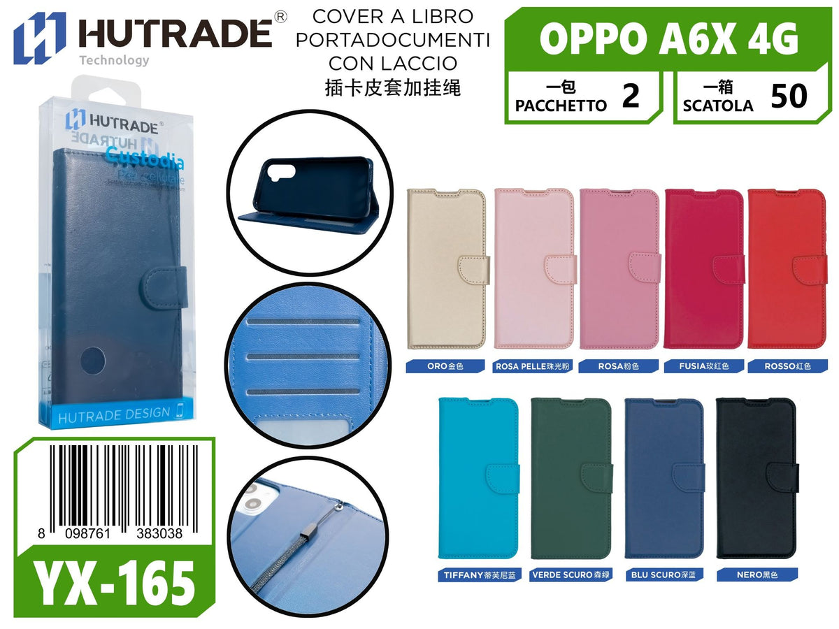 COVER A LIBRO PORTADOCUMENTI CON LACCIO OPPO A6X 4G – YX165 005154