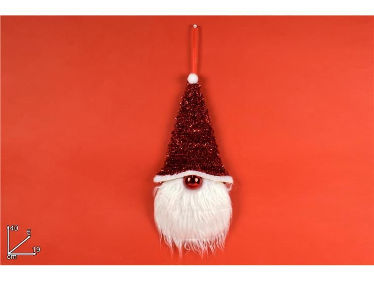 Appendino viso gnomo di natale 19ch648