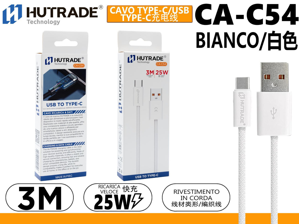 CA-C54 CAVO TYPE-C 3 METRI 25W