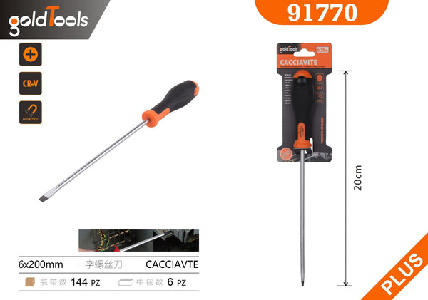 Cacciaviti a taglio GoldTools