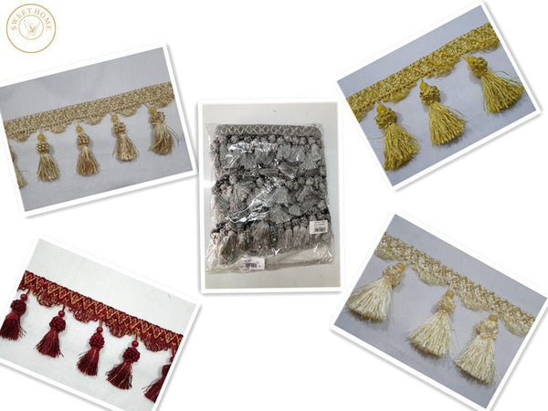 Passamaneria decorativa · ART.ITEM1 FRANGE 12METRI