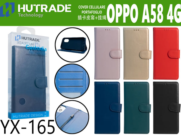 COVER A LIBRO PORTADOCUMENTI CON LACCIO OPPO A58 4G – YX165 005031