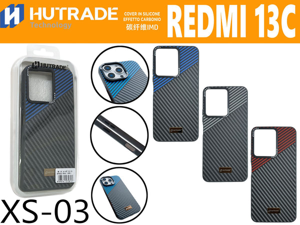 XS-03 COVER COLORATA IN CARBONIO REDMI 13C