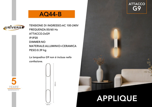 Applique Da Muro Universo – AQ44-B
