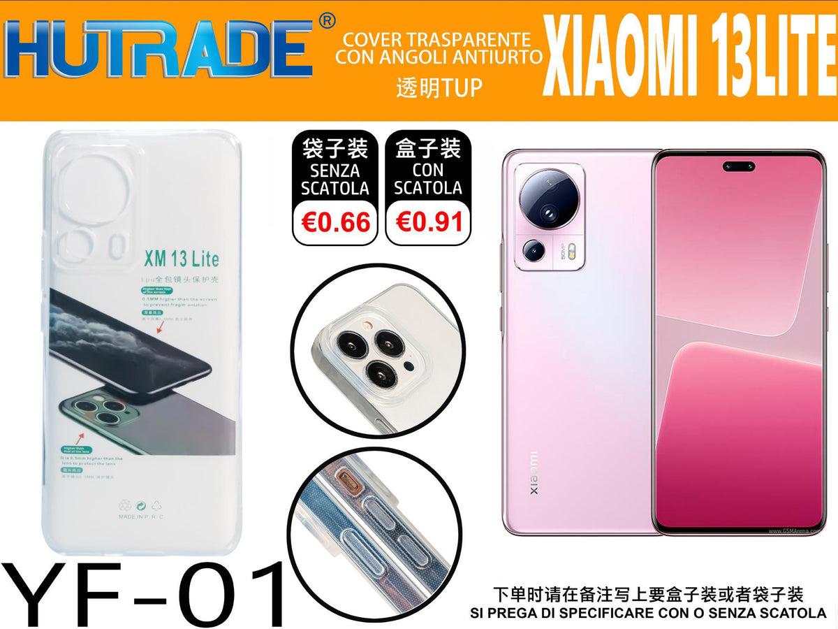 COVER TRASPARENTE MI 13 LITE 5G – YF01 011793