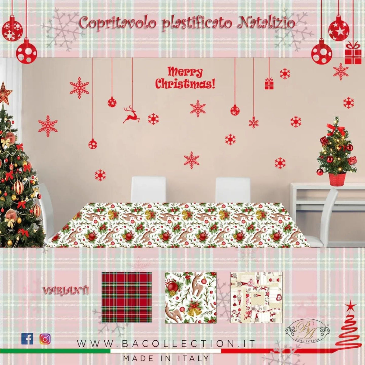 Tovaglia plastificata SCOZZESE