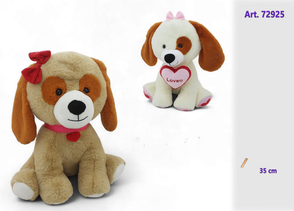 Cane peluche mod. e colori assortiti
