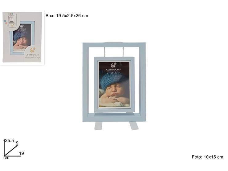 Cornice portafoto PENDENTE PER FOTO 10 × 15 CELESTE DCPF1520-2381520-169-B/B