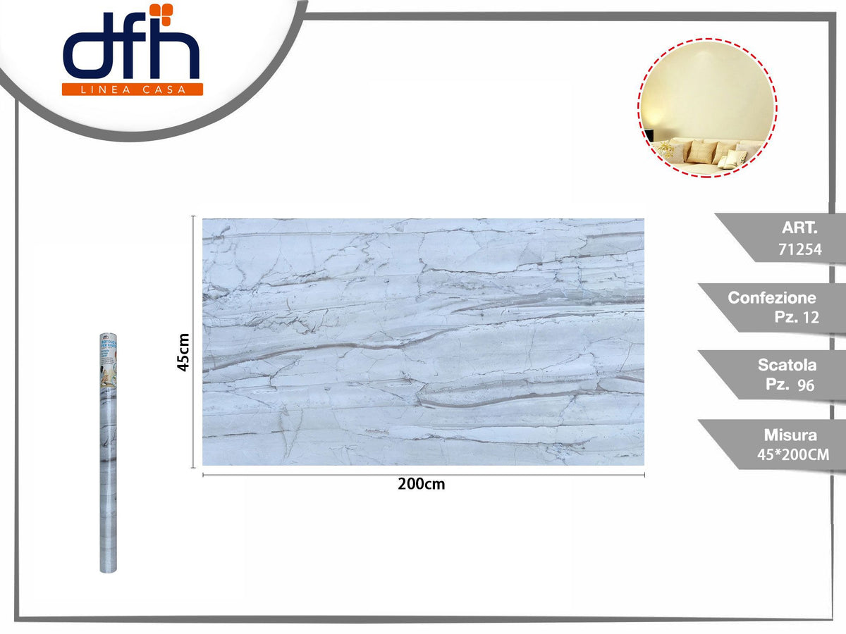 Rotolo per parete 45 × 2m