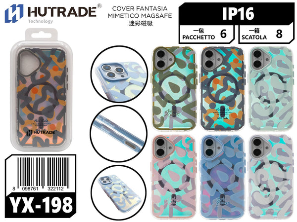 YX-198 COVER FANTASIA MIMETICO MAGSAFE IP16