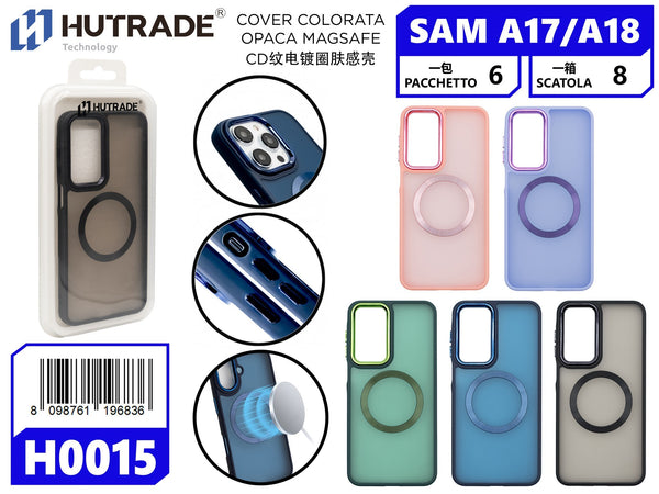 COVER COLORATA OPACA MAGSAFE SAM A17/A18 – H0015 036233