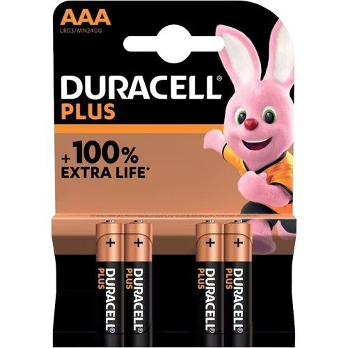 Pile alcaline Duracell Plus