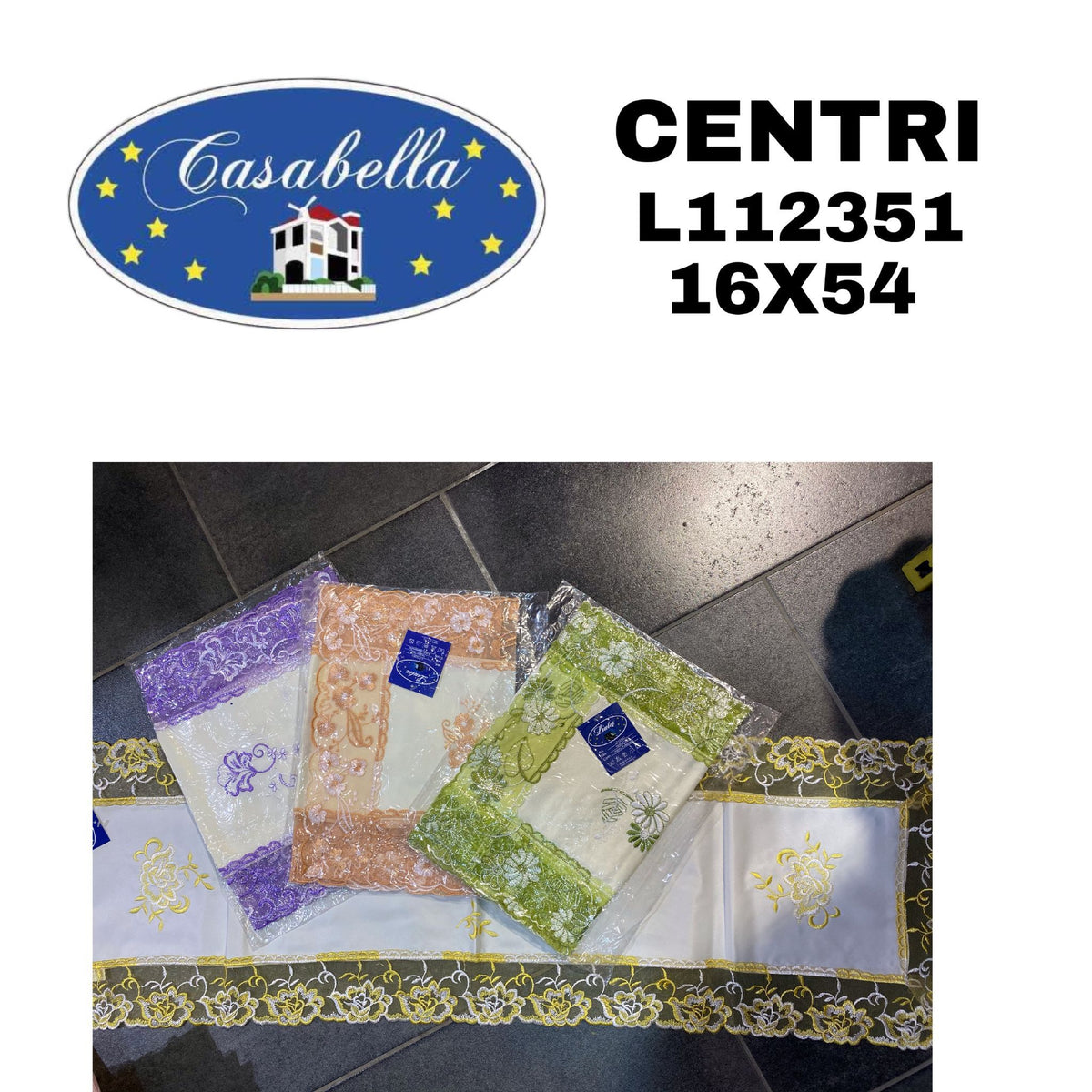 Centrotavola tessile L112351