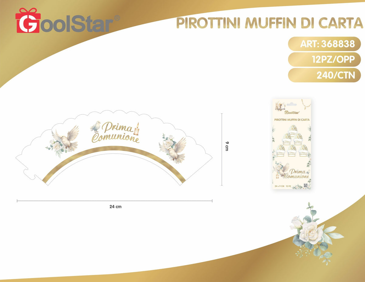 Fascia decorativa in carta per dolci