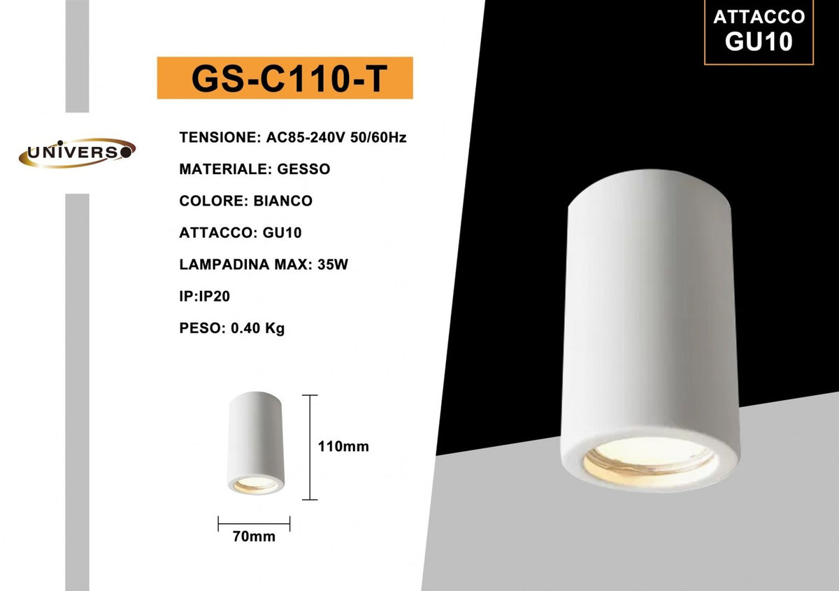 Porta Faretto Universo – GS-C110-T