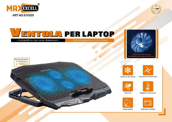 Base di raffreddamento per notebook