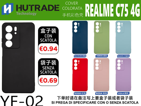 COVER COLORATA TPU REALME C75 4G